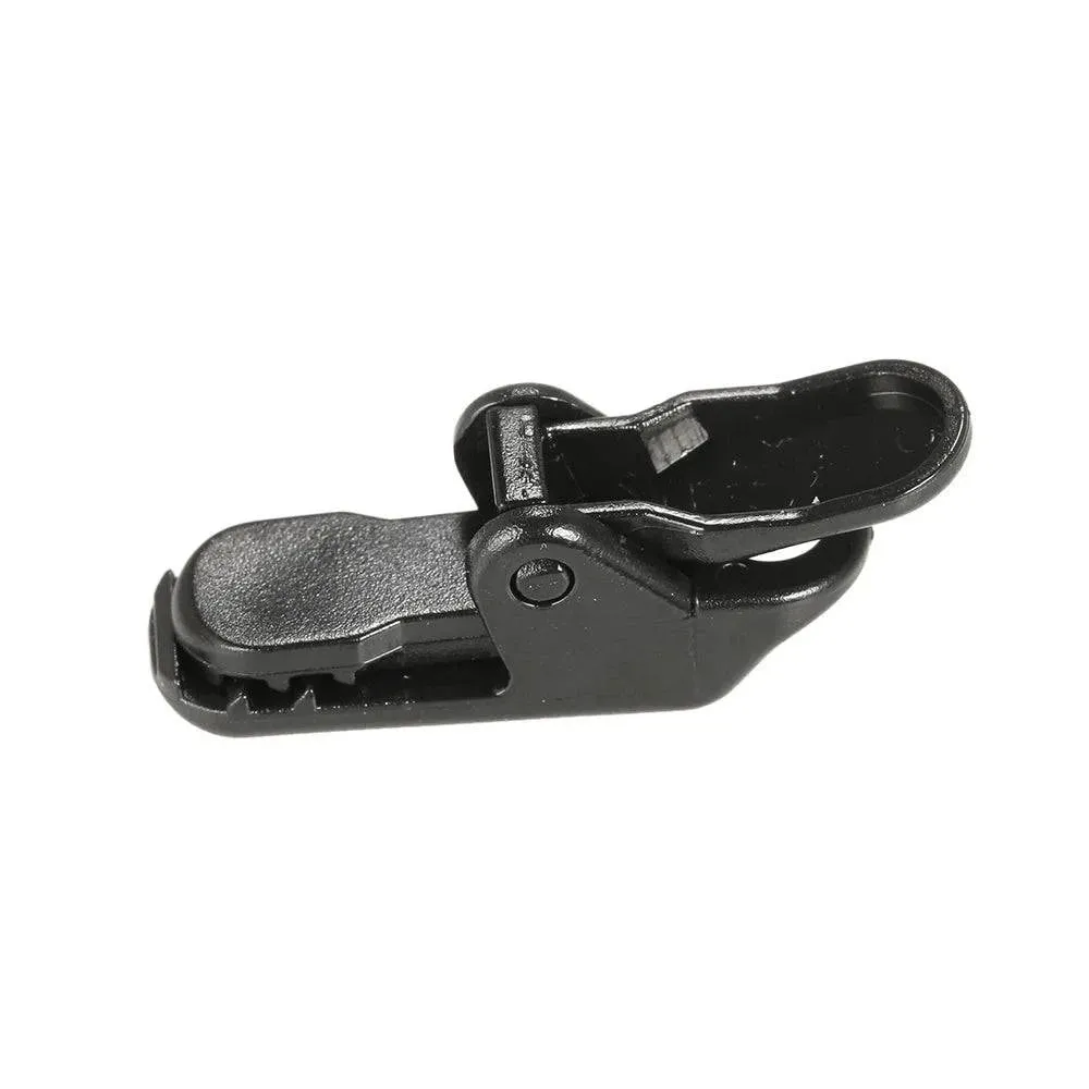 10pcs Camping Tent Clip Snap Hangers Outdoor Awning Clamp Tarp Clips Beach Tent Clip Survival Tighten Tool Tent Accessories