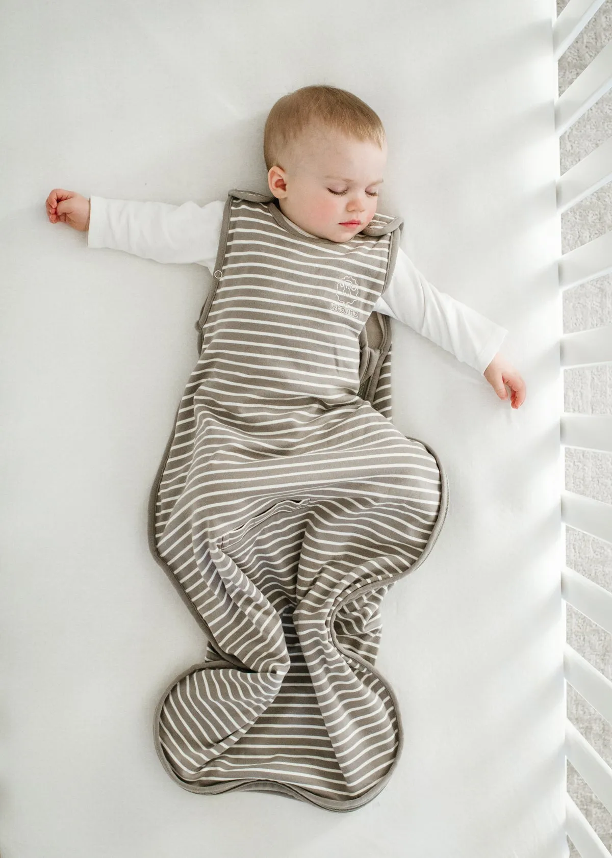 4 Season Ultimate Baby Sleep Bag, Merino Wool & Organic Cotton, 2 Months - 2 Years, Earth