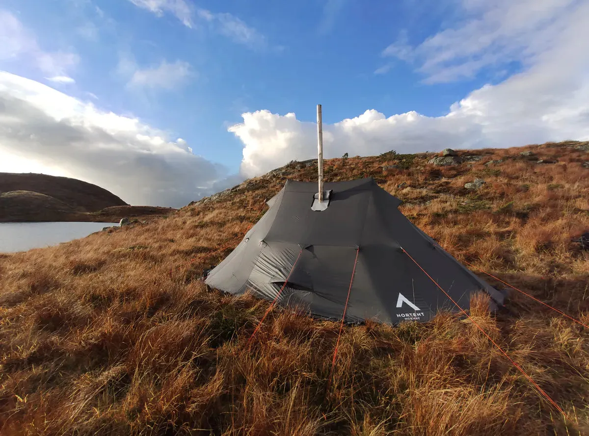 7 Person Camping & Expedition Tent - Koie 7 Tent - 5.9kg by Nortent