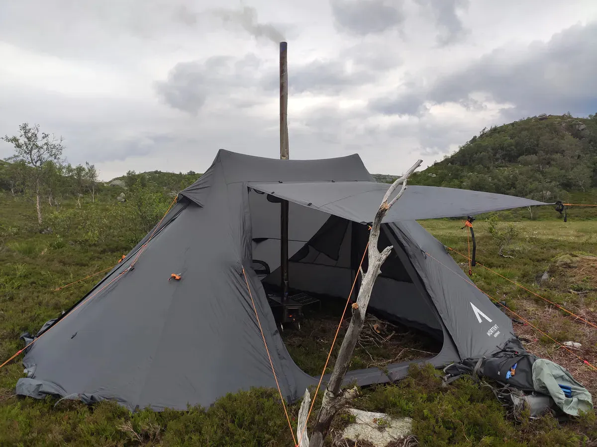7 Person Camping & Expedition Tent - Koie 7 Tent - 5.9kg by Nortent