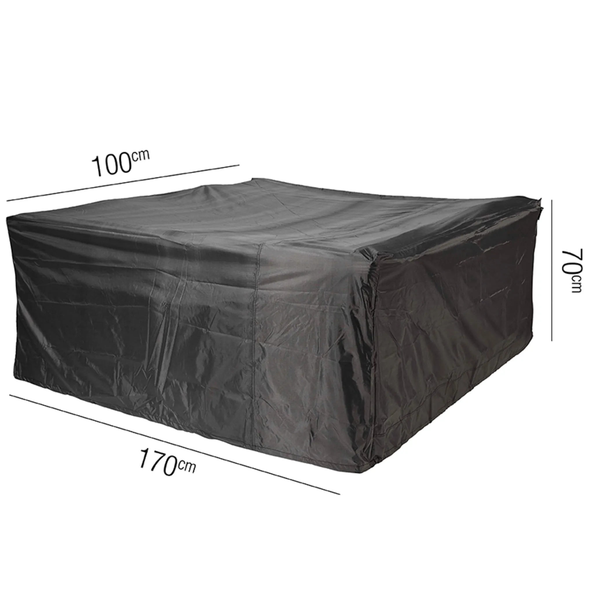 AeroCover - Lounge Bench Cover 170 x 100 x 70cm high