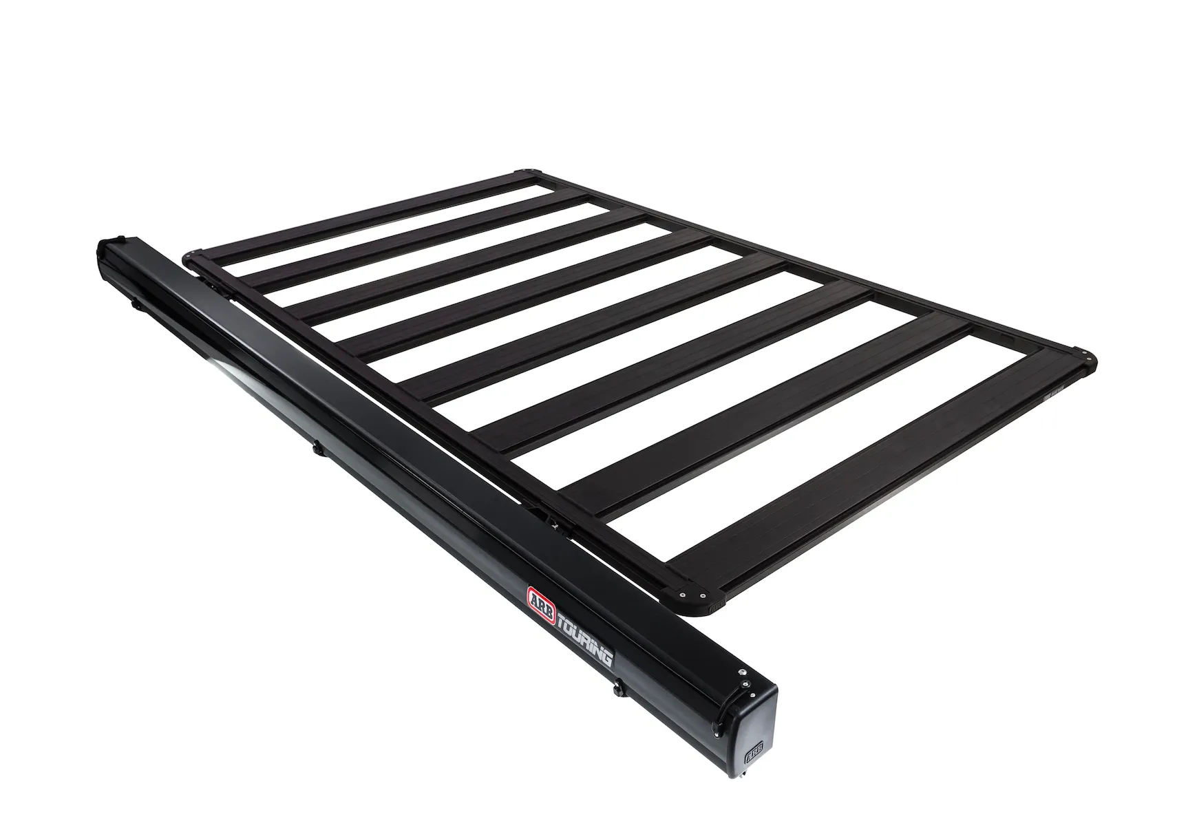 ARB Black Aluminum Hard Case Awning With Light Kit 2.5M x 2.5M