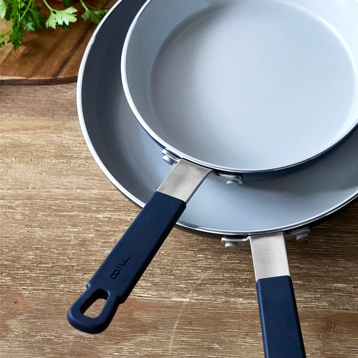 Bobby Flay Professional 13-Piece Nonstick Ceramic Cookware Set in Oxford Blue by GreenPan