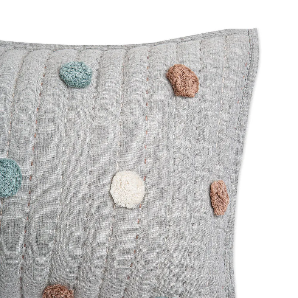 Crane Baby Ezra Collection Quilted Pillow