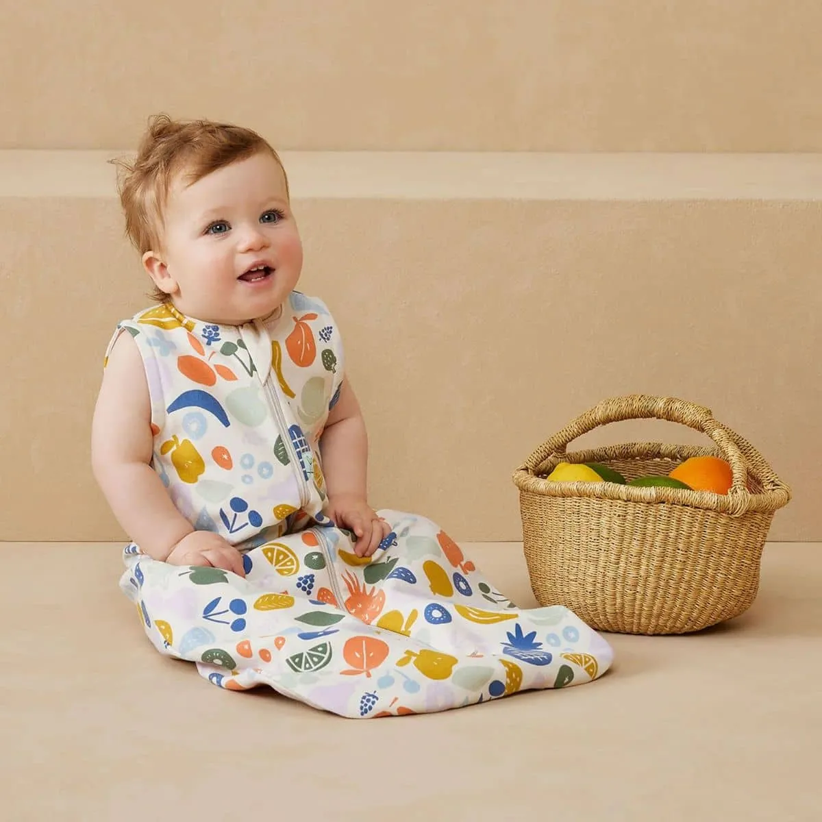 ergoPouch Jersey Sleeping Bag 0.2 TOG - Fruit Salad
