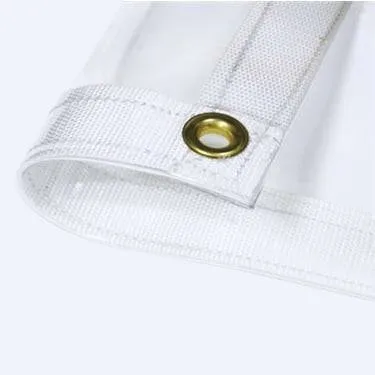 Fire Retardant Clear Vinyl Tarp - 12' x 20'