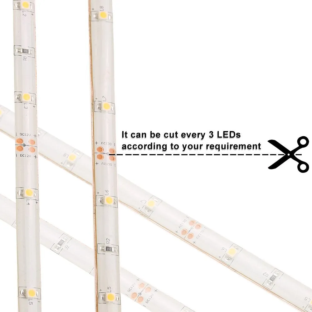 FluxTech - Battery Operated - Dual Mode Motion Sensor Flexible LED Strip Light