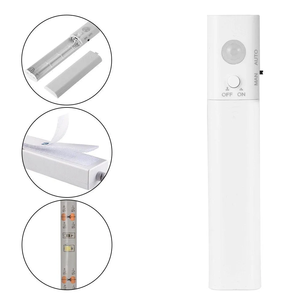 FluxTech - Battery Operated - Dual Mode Motion Sensor Flexible LED Strip Light