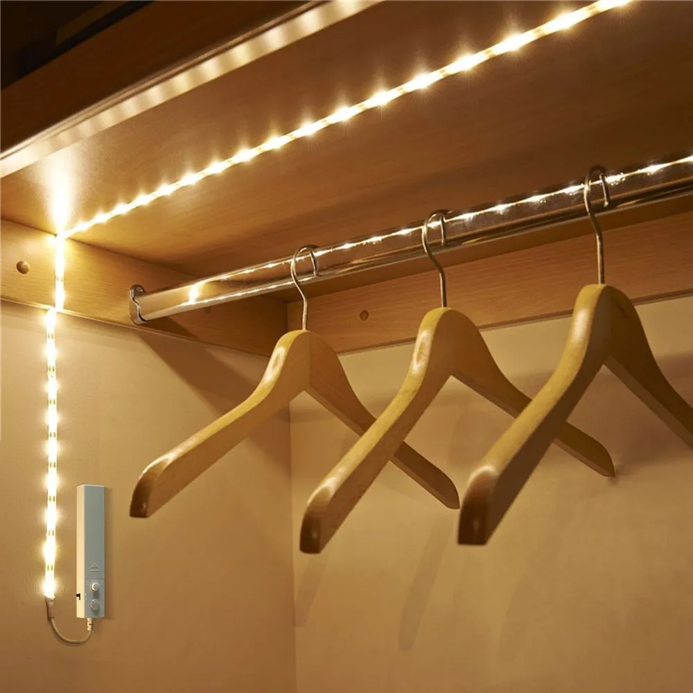 FluxTech - Battery Operated - Dual Mode Motion Sensor Flexible LED Strip Light