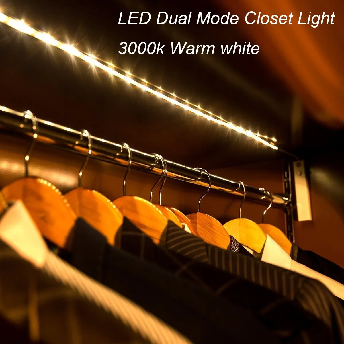 FluxTech - Battery Operated - Dual Mode Motion Sensor Flexible LED Strip Light