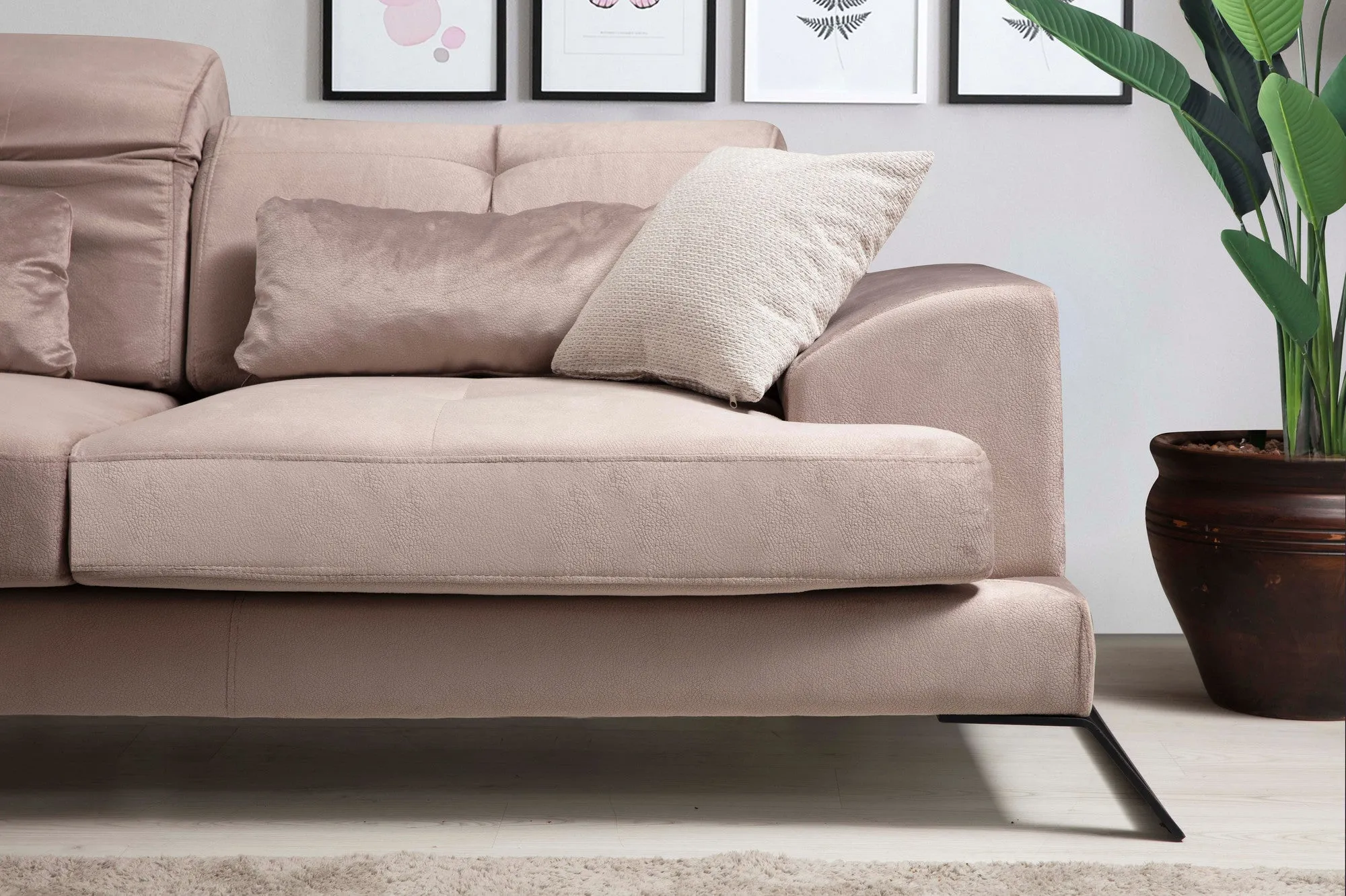 Frido Corner Right (L3 Chl) - Beige