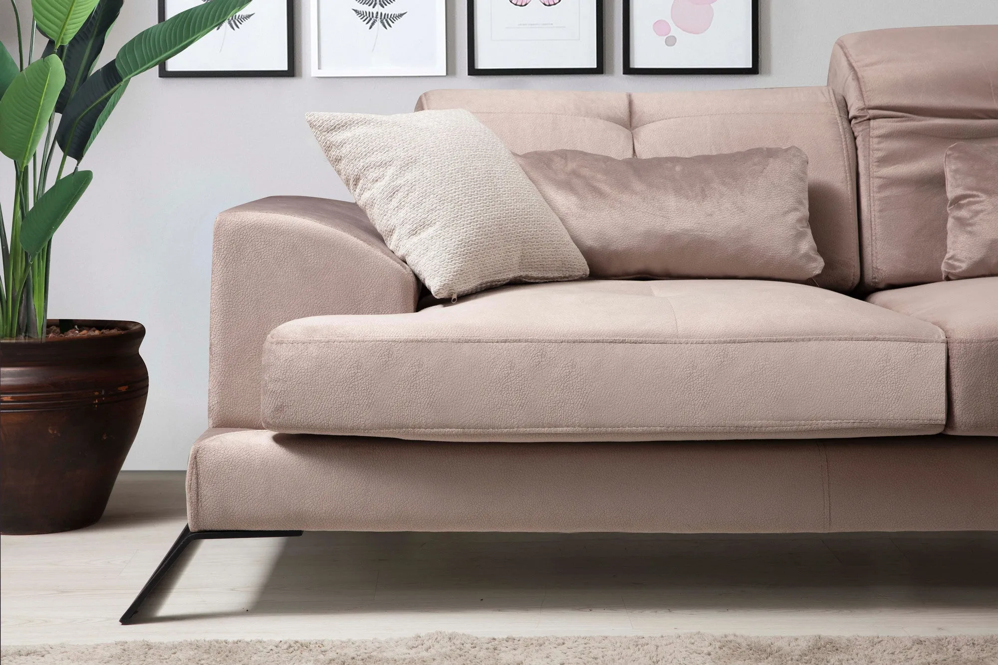 Frido Corner Right (L3 Chl) - Beige