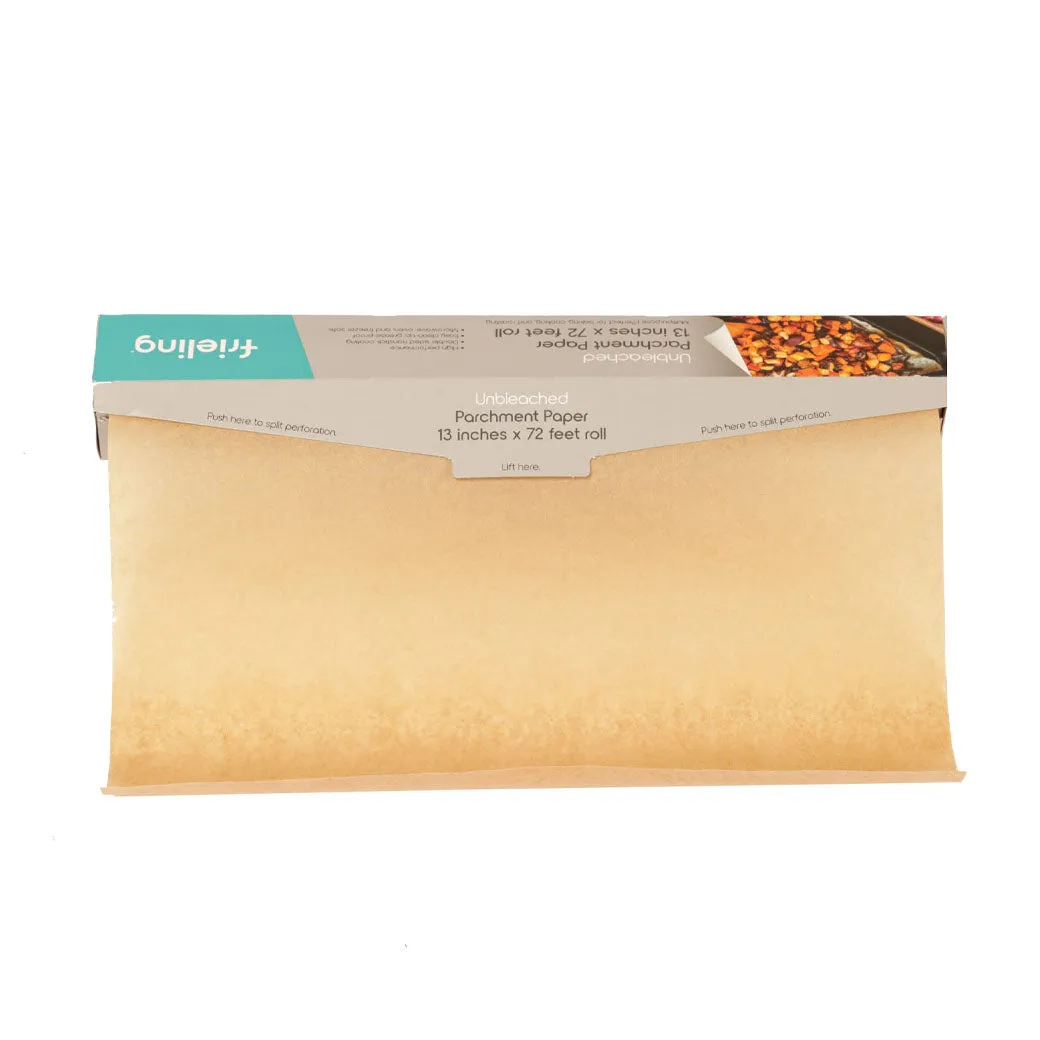Frieling Unbleached Parchment Paper, Reusable, 13-Inch x 72 ft.
