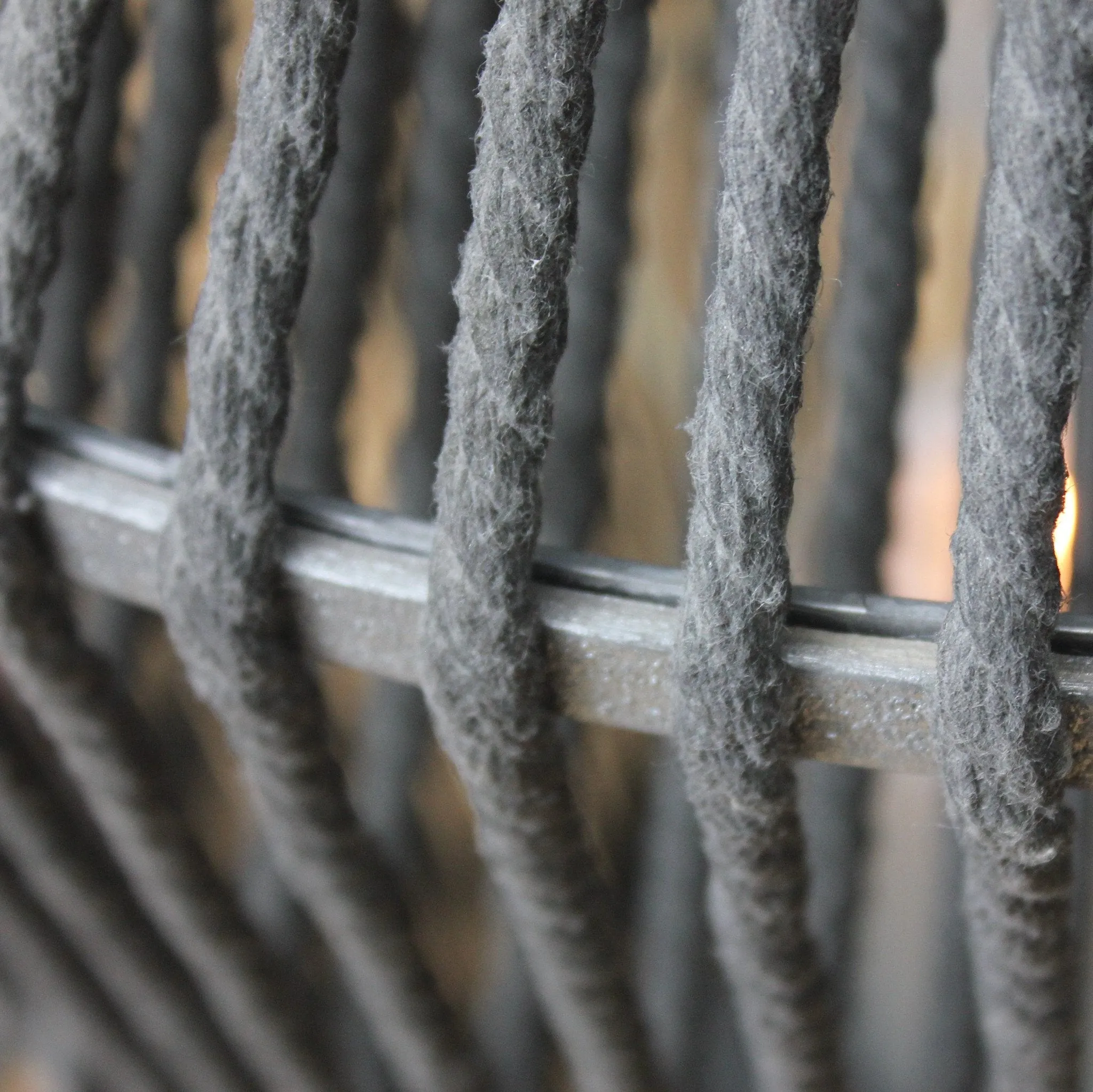 Grey Rope Lantern - Two Sizes