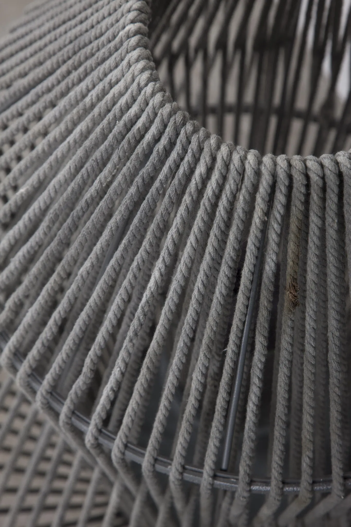 Grey Rope Lantern - Two Sizes