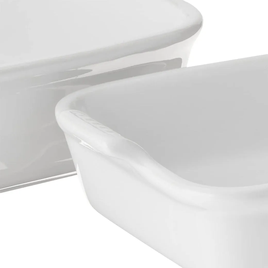 Le Creuset Stoneware Heritage Set of 2 Square Dishes