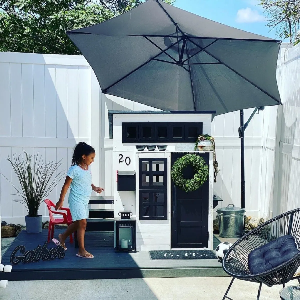Modern Outdoor Playhouse