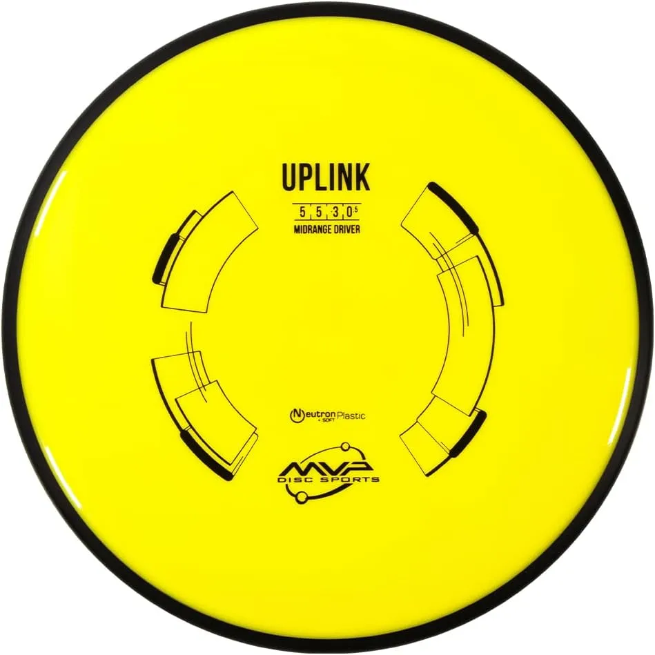 MVP Disc Sports Neutron Uplink Disc Golf Midrange (Choose Your Firmness/Colors May Vary)