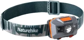 Naturehike headlamp,Ultra-Light Bright LED Rechargeable Headlight,150lm USB Rechargeable Head Flashlight, IPX4 Waterproof, 4 Mode for Outdoor Running Hiking Fishing Adjustable, Emergency Gear (grey)