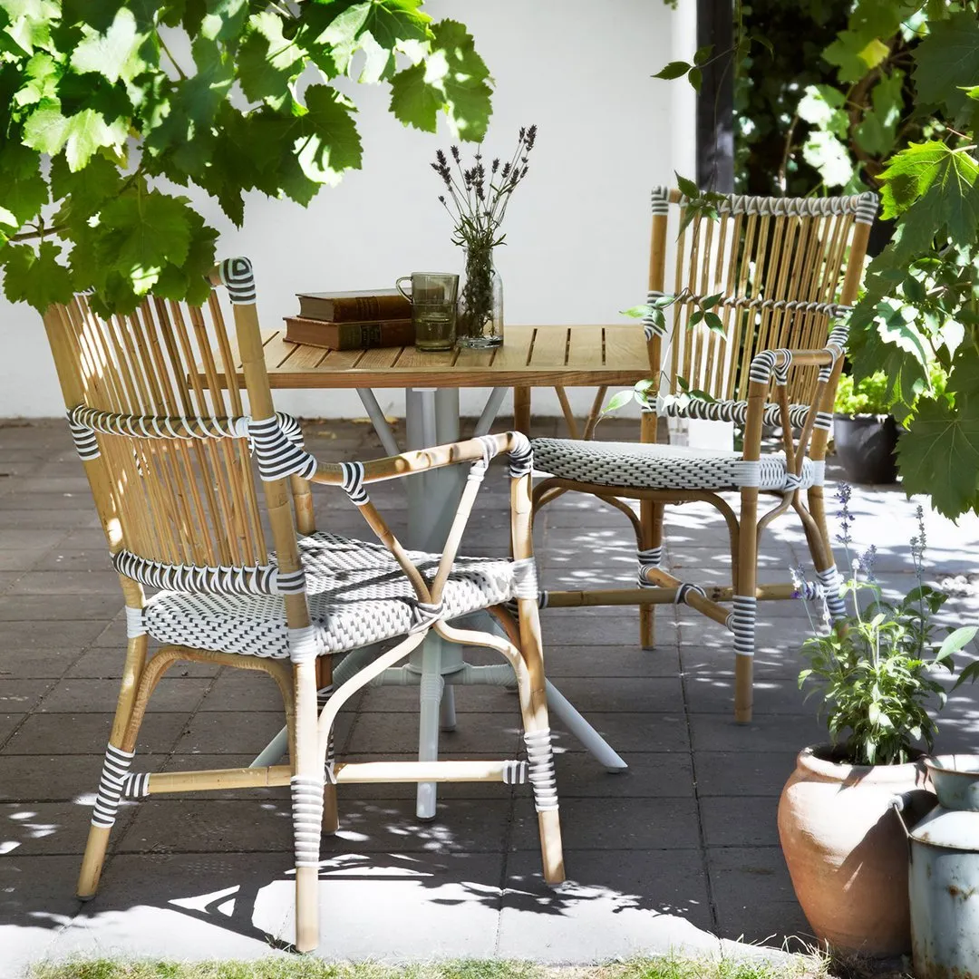 Nicole Square Cafe Table - Teak