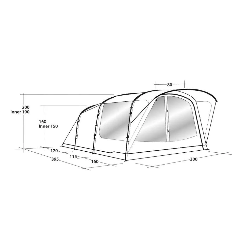 Outwell Oakwood 5 Tent - 5 Man Tent (2022)