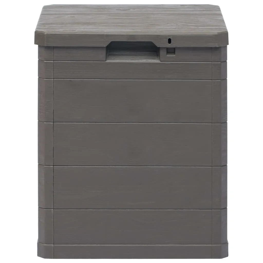 Patio Storage Box 23.8 gal Brown