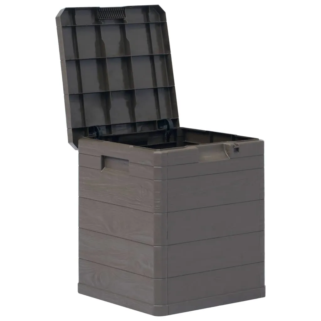 Patio Storage Box 23.8 gal Brown