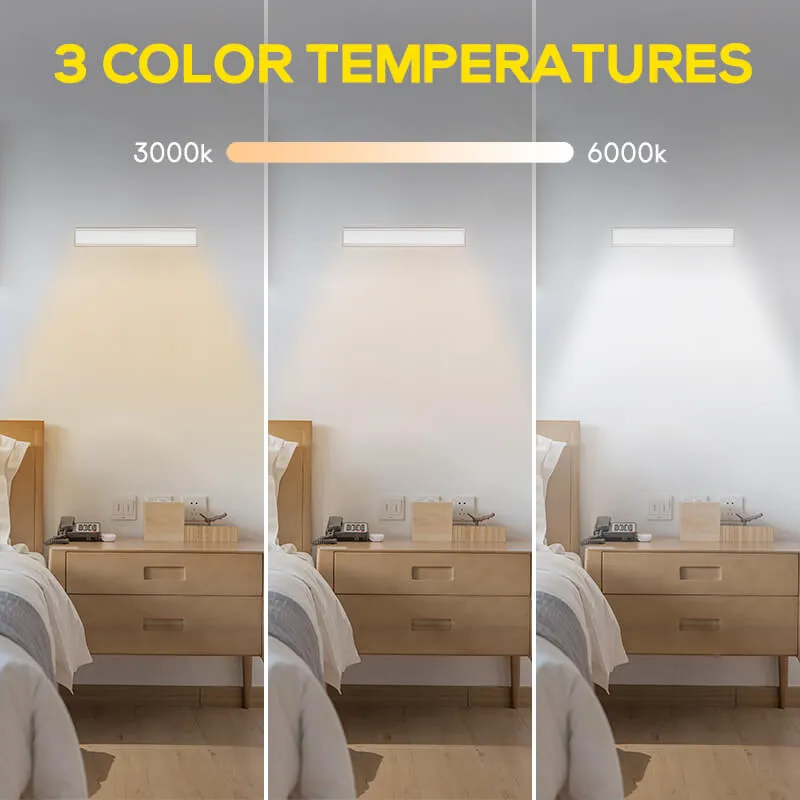 Rechargeable LED Motion Sensor Under Counter Closet Lights