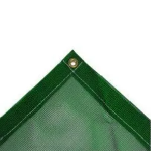 Vinyl Mesh Tarp - Green