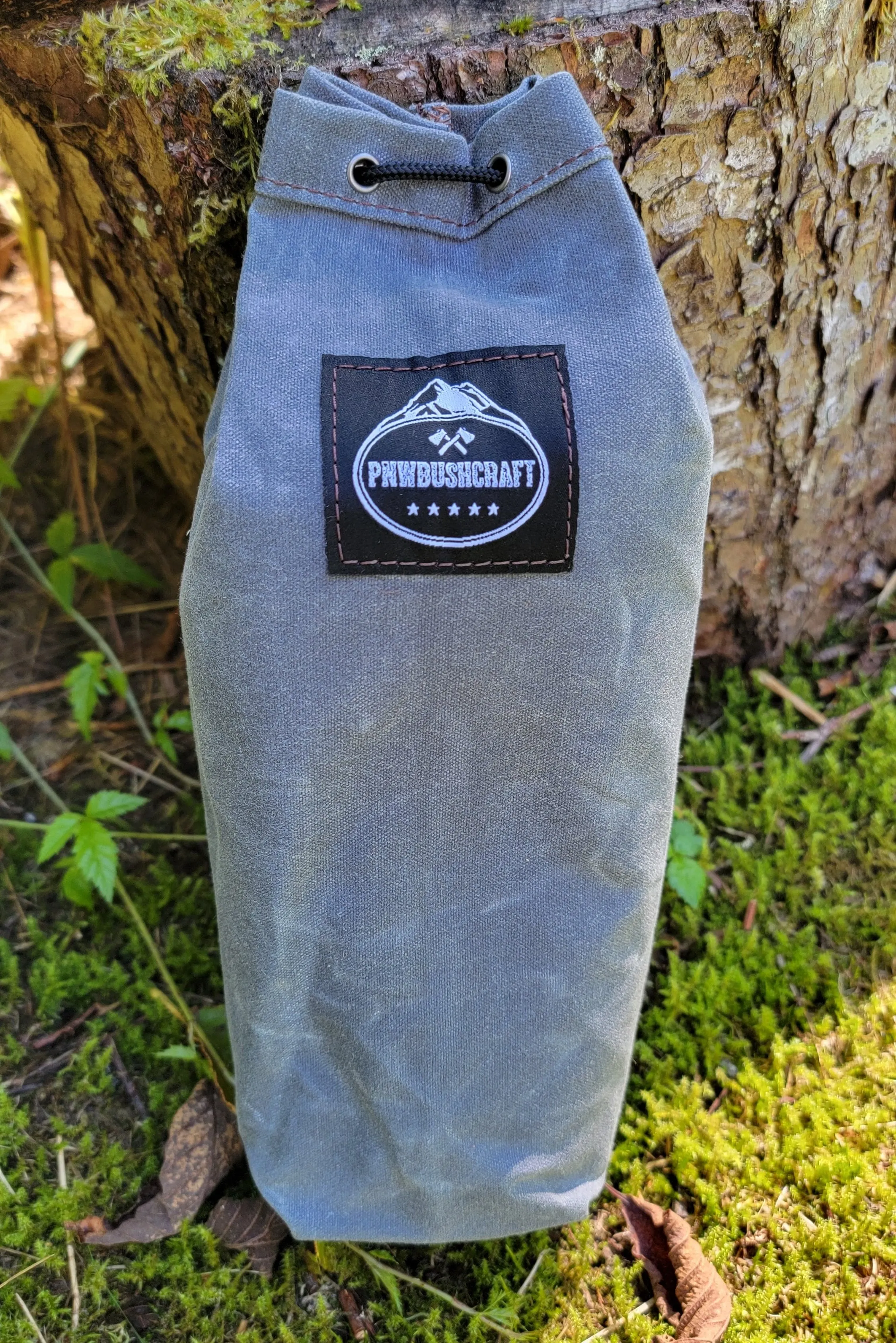 Waxed Canvas Wool Lined Bench Cover Groundcloth