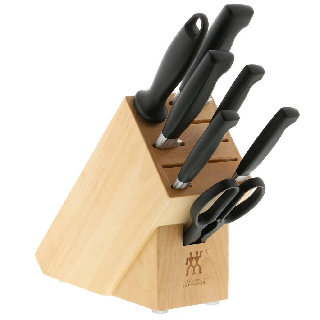Zwilling Four Star 8pc Anniversary Knife Block Set
